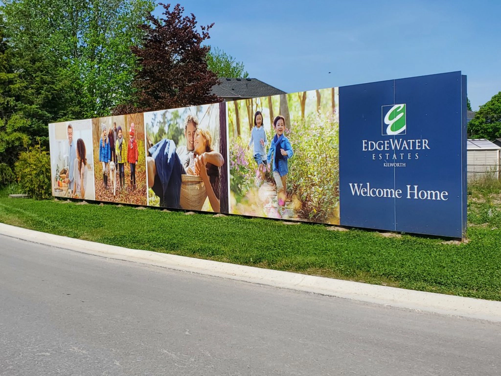 Large Format Billboard Printing for Real Estate Company