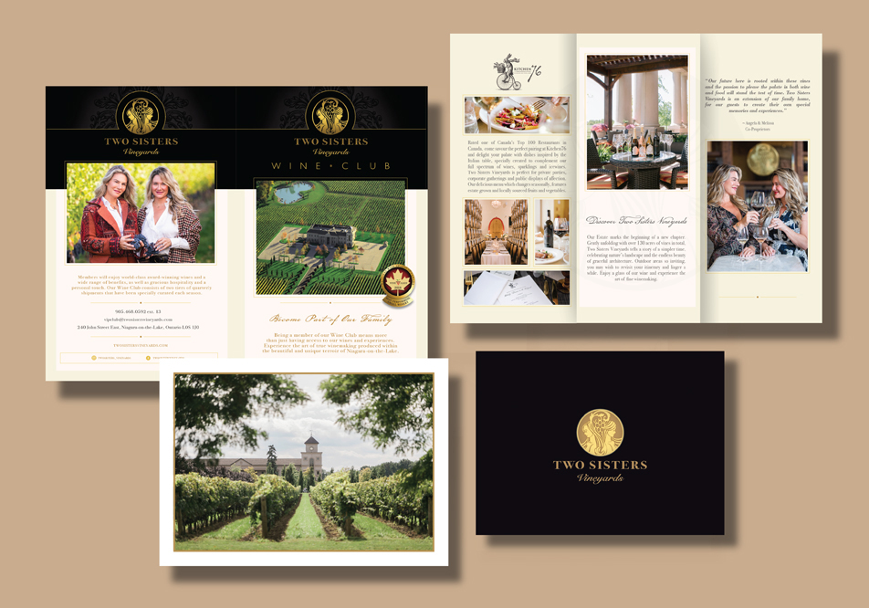 Marketing Material Printing for a Vineyard