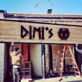 Dimi's Wood Custom Fascia Signage